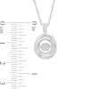 Unstoppable Love™ Composite Diamond Accent Swirl Pendant in Sterling Silver