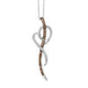 Thumbnail Image 1 of Le Vian Chocolate Diamonds® 0.49 CT. T.W. Diamond Looping Heart Pendant in 14K Vanilla Gold™