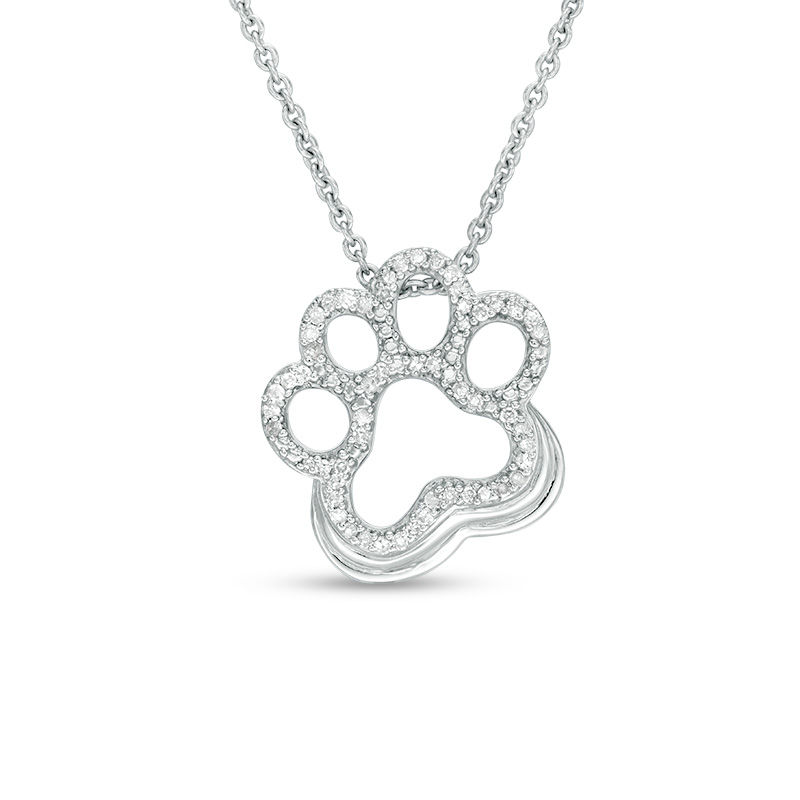 paw print necklace canada