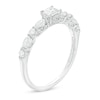 Thumbnail Image 2 of 0.75 CT. T.W. Princess-Cut Diamond Engagement Ring in 14K White Gold