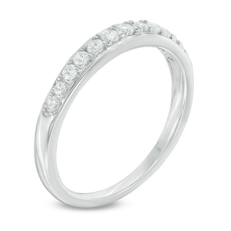 0.18 CT. T.W. Diamond Anniversary Band in 10K White Gold