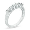 Thumbnail Image 1 of 0.09 CT. T.W. Diamond Five Stone Anniversary Band in Sterling Silver