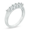 Thumbnail Image 2 of 0.09 CT. T.W. Diamond Five Stone Anniversary Band in Sterling Silver