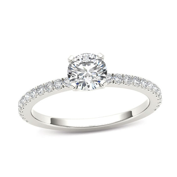0.75 CT. T.W. Diamond Engagement Ring in 14K White Gold