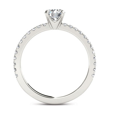 0.75 CT. T.W. Diamond Engagement Ring in 14K White Gold