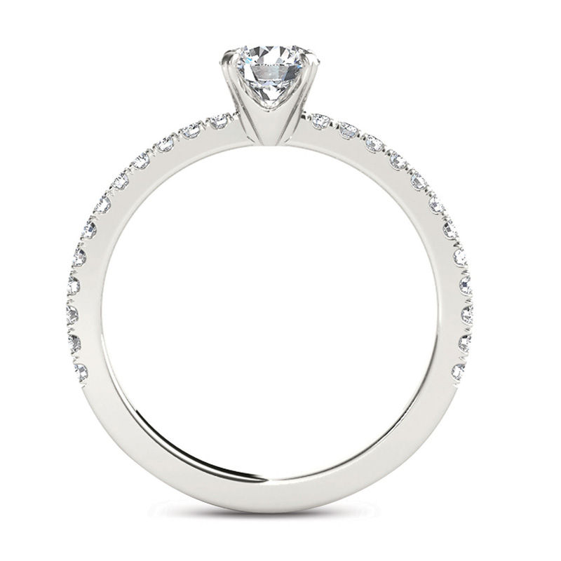 0.75 CT. T.W. Diamond Engagement Ring in 14K White Gold|Peoples Jewellers