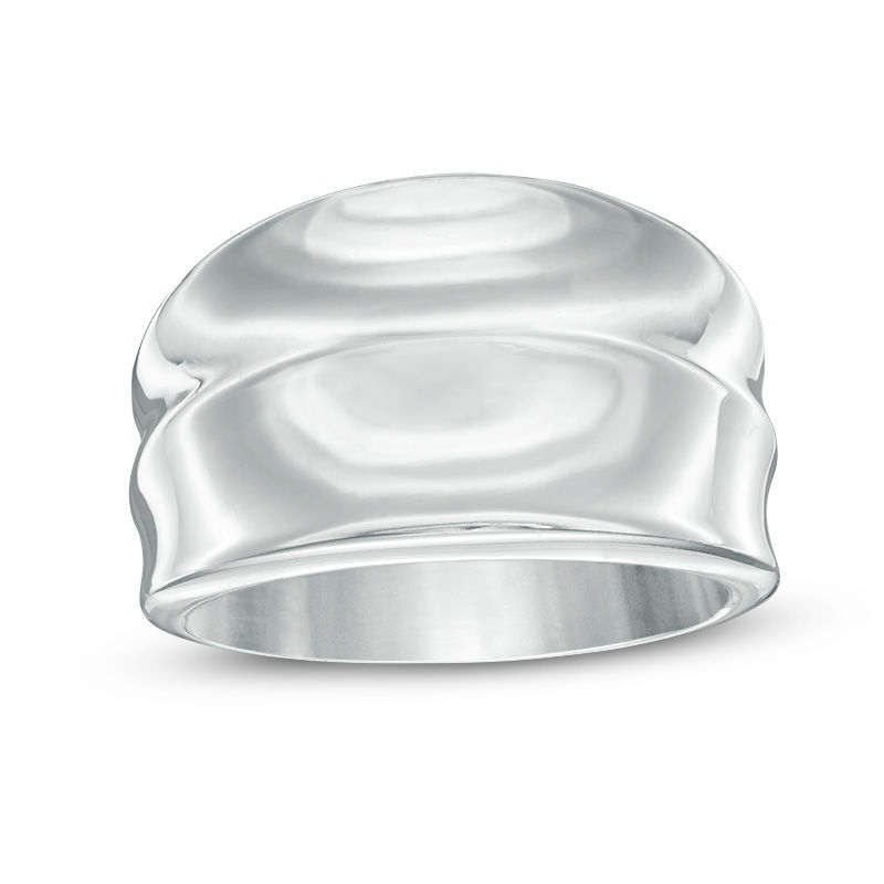 Sculpted Ring in Sterling Silver|Peoples Jewellers