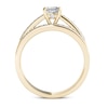 Thumbnail Image 2 of 0.62 CT. T.W. Princess-Cut Diamond Bridal Set in 14K Gold