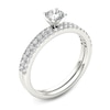 Thumbnail Image 1 of 0.70 CT. T.W. Diamond Bridal Set in 14K White Gold