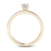 Thumbnail Image 2 of 0.70 CT. T.W. Diamond Bridal Set in 14K Gold