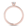 Thumbnail Image 2 of 0.70 CT. T.W. Diamond Bridal Set in 14K Rose Gold
