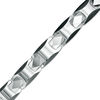 Thumbnail Image 0 of Men's Link Bracelet in Tungsten and Black IP - 8.5"