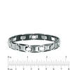 Thumbnail Image 3 of Link Bracelet in Tungsten and Black IP - 8.5"