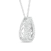 Thumbnail Image 1 of Unstoppable Love™ 0.18 CT. T.W. Composite Diamond Teardrop Pendant in Sterling Silver