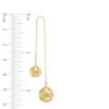 Thumbnail Image 1 of Double Ball Threader Earrings in 10K Gold