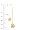Thumbnail Image 2 of Double Ball Threader Earrings in 10K Gold