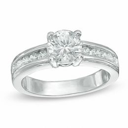 1.20 CT. T.W. Diamond Engagement Ring in 10K White Gold