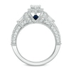 Thumbnail Image 2 of Vera Wang Love Collection 1.18 CT. T.W. Pear-Shaped Diamond Frame Engagement Ring in 14K White Gold