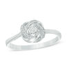 Thumbnail Image 0 of Diamond Accent Swirl Promise Ring in 10K White Gold
