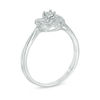 Thumbnail Image 1 of Diamond Accent Swirl Promise Ring in 10K White Gold