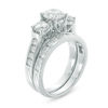 Thumbnail Image 2 of 2.69 CT. T.W. Certified Canadian Diamond Past Present Future® Bridal Set in 14K White Gold (J/I2)