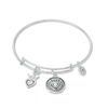 Thumbnail Image 1 of Chrysalis "Friendship" Charms Adjustable Bangle in White Brass