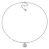 Thumbnail Image 2 of Julianna B™ 0.25 CT. T.W. Diamond Cursive "JB" Circle Pendant in 14K White Gold