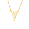 Thumbnail Image 1 of Elongated Triangle Necklace in 10K Gold