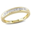 0.24 CT. T.W. Diamond Channel-Set Nine Stone Anniversary Band in 10K Gold