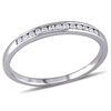 Thumbnail Image 0 of 0.12 CT. T.W. Diamond Channel-Set Anniversary Band in 10K White Gold