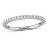 Thumbnail Image 1 of 0.20 CT. T.W. Diamond Anniversary Band in 10K White Gold
