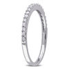 Thumbnail Image 2 of 0.20 CT. T.W. Diamond Anniversary Band in 10K White Gold
