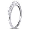 0.24 CT. T.W. Diamond Nine Stone Anniversary Band in 10K White Gold