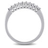 Thumbnail Image 2 of 0.24 CT. T.W. Diamond Nine Stone Anniversary Band in 10K White Gold