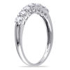0.49 CT. T.W. Diamond Seven Stone Anniversary Band in 10K White Gold