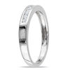 Thumbnail Image 1 of 0.18 CT. T.W. Diamond Nine Stone Channel-Set Anniversary Band in 10K White Gold