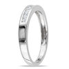 0.18 CT. T.W. Diamond Nine Stone Channel-Set Anniversary Band in 10K White Gold