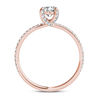 Thumbnail Image 3 of 0.75 CT. T.W. Diamond Engagement Ring in 14K Rose Gold