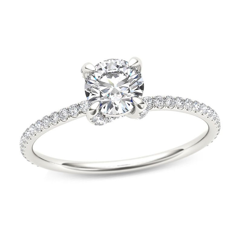 0.75 CT. T.W. Diamond Engagement Ring in 14K White Gold