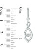 Thumbnail Image 1 of Unstoppable Love™ Diamond Accent Twist Infinity Pendant and Drop Earrings Set in Sterling Silver