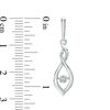 Unstoppable Love™ Diamond Accent Twist Infinity Pendant and Drop Earrings Set in Sterling Silver