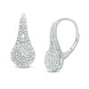 Thumbnail Image 0 of 0.25 CT. T.W. Composite Diamond Vintage-Style Drop Earrings in Sterling Silver
