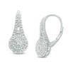 Thumbnail Image 1 of 0.25 CT. T.W. Composite Diamond Vintage-Style Drop Earrings in Sterling Silver
