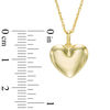 Thumbnail Image 2 of Puffed Heart Pendant in 10K Gold