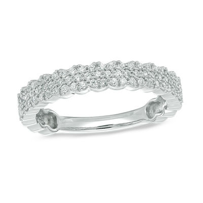 0.40 CT. T.W. Diamond Anniversary Band in 10K White Gold