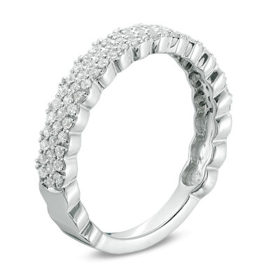 0.40 CT. T.W. Diamond Anniversary Band in 10K White Gold