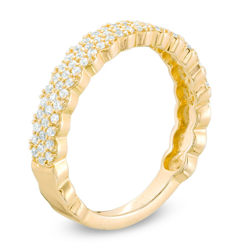 Main Image 2 of 0.40 CT. T.W. Diamond Anniversary Band in 10K Gold
