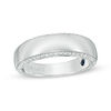 Thumbnail Image 0 of Vera Wang Love Collection Men's 0.37 CT. T.W. Diamond Edge Wedding Band in 14K White Gold