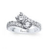 Thumbnail Image 0 of Ever Us™ 2.50 CT. T.W. Two-Stone Diamond Bypass Ring in 14K White Gold (H-I/I2)