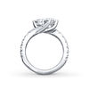 Thumbnail Image 1 of Ever Us™ 2.50 CT. T.W. Two-Stone Diamond Bypass Ring in 14K White Gold (H-I/I2)